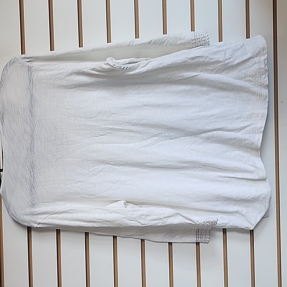 JM Collection Lace knitted long sleeve top - Picture 5 of 7